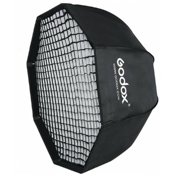 Godox Softbox Octa 140 con Griglia a Nido D'Ape e Anello Bowens Godox Softbox Octa 140 con Griglia a Nido D'Ape e Anello Bowens